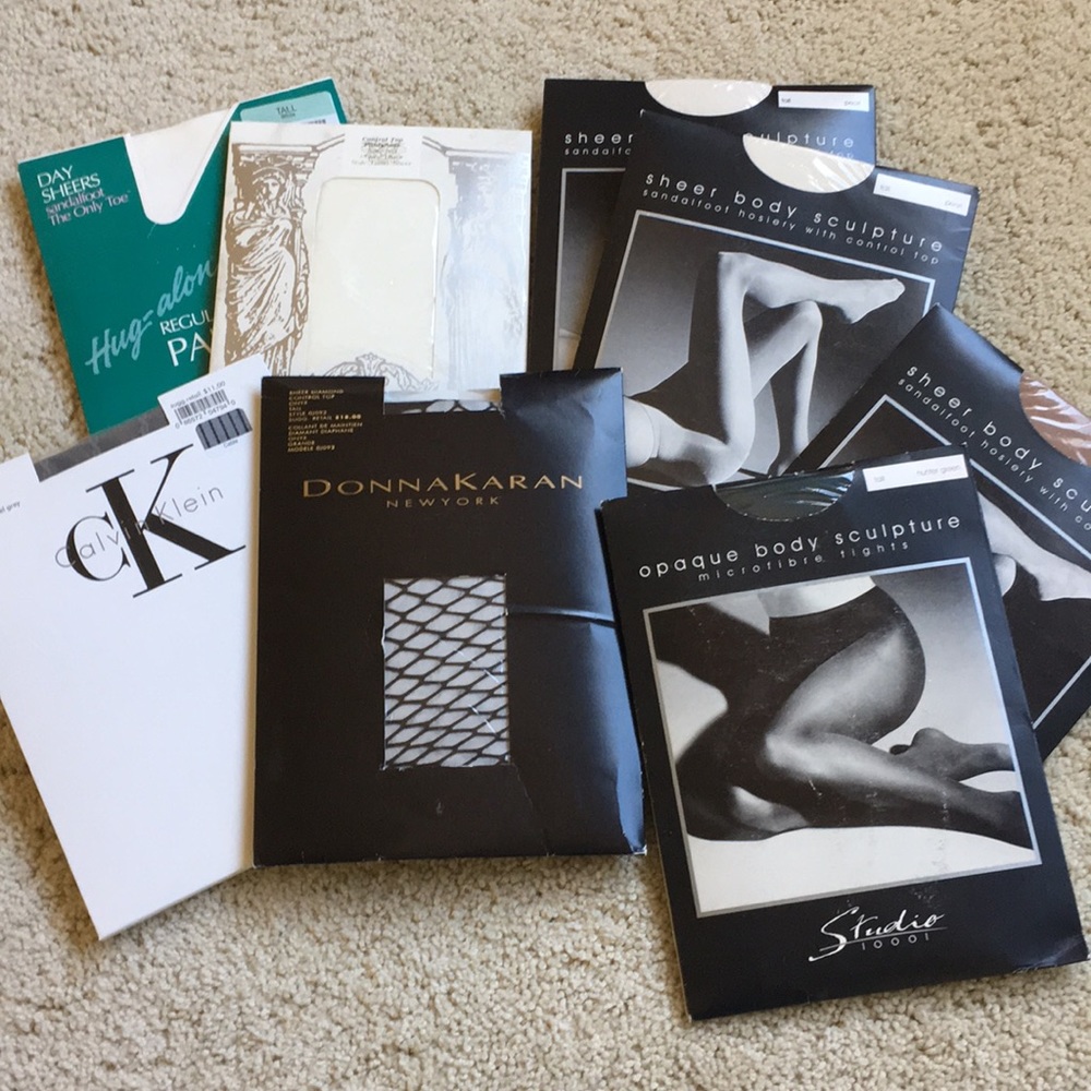 **DONATED** Hosiery Bundle - DKNY, Calvin Klein - Picture 1 of 8